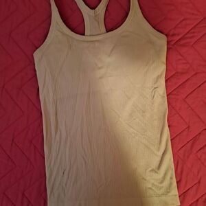 Lululemon Athletica White Tank Top